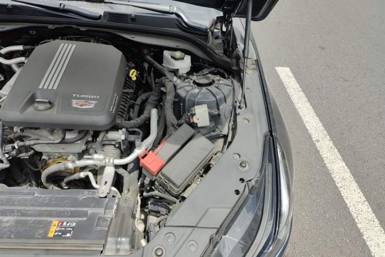 Used Cadillac CT5 2021 28T Platinum Sport Model Engine Bay Left