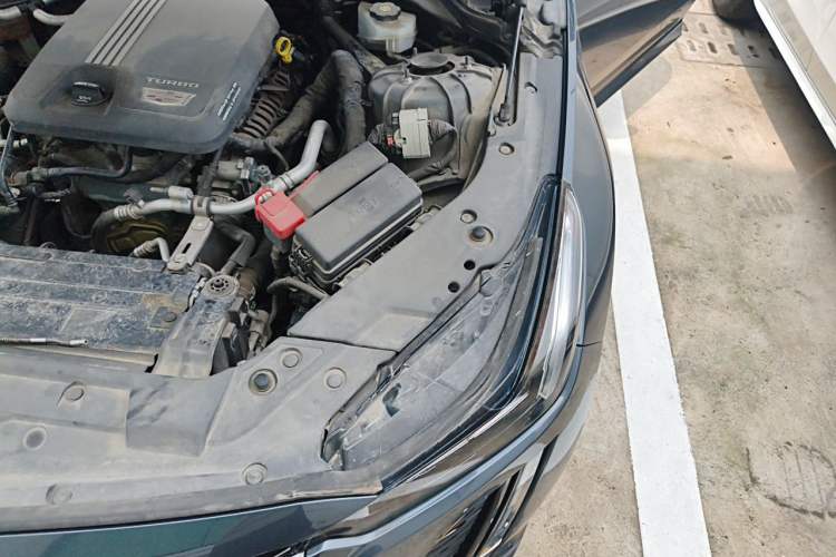 Used Cadillac CT5 2021 28T Luxury Model Engine Bay Left