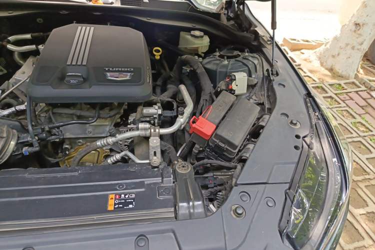 Used Cadillac CT5 2021 28T Platinum Sport Model Engine Bay Left