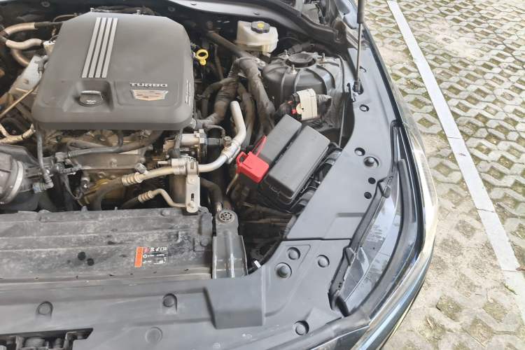 Used Cadillac CT5 2021 Revised 28T Luxury Version Engine Bay Left