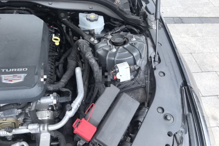 Used Cadillac CT5 2021 28T Luxury Model Engine Bay Left