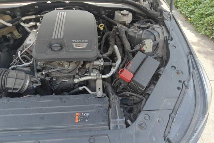 Used Cadillac CT5 2021 28T Luxury Model Engine Bay Left