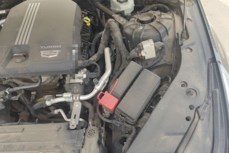 Used Cadillac CT5 2021 28T Platinum Sport Model Engine Bay Left
