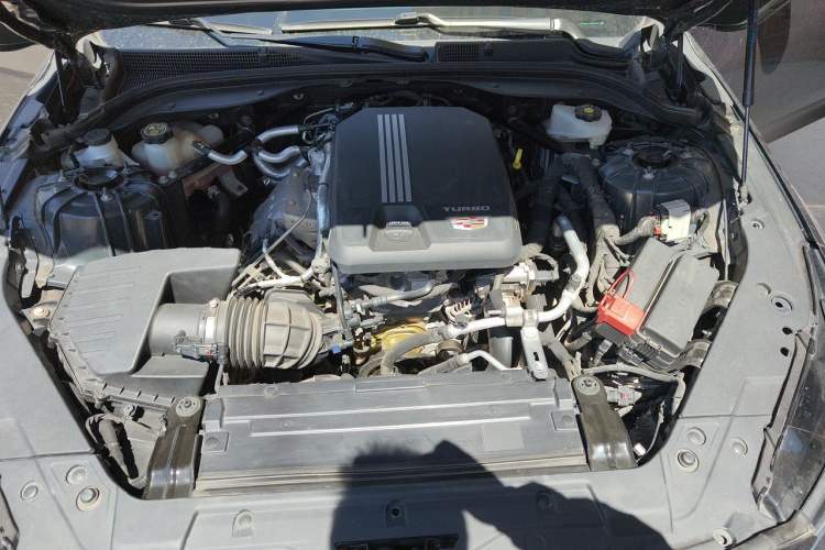 Used Cadillac CT5 2021 28T Platinum Sport Model Engine Bay