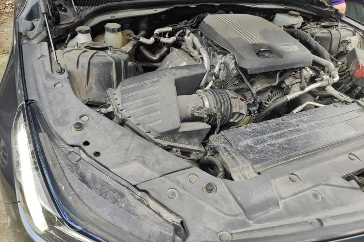 Used Cadillac CT5 2021 28T Luxury Model Engine Bay Right
