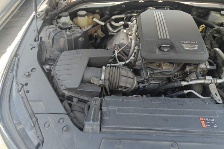 Used Cadillac CT5 2021 28T Luxury Model Engine Bay Right