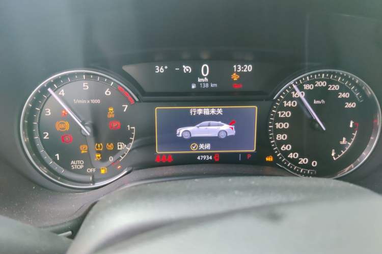 Used Cadillac CT5 2021 28T Advanced Sport Model Instrument Cluster