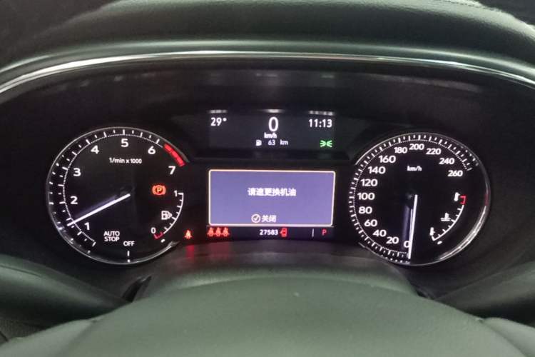 Used Cadillac CT5 2021 Revised 28T Luxury Version Instrument Cluster