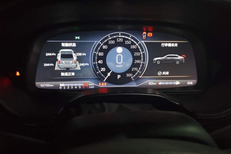Used Cadillac CT5 2021 Revised 28T Luxury Version Instrument Cluster