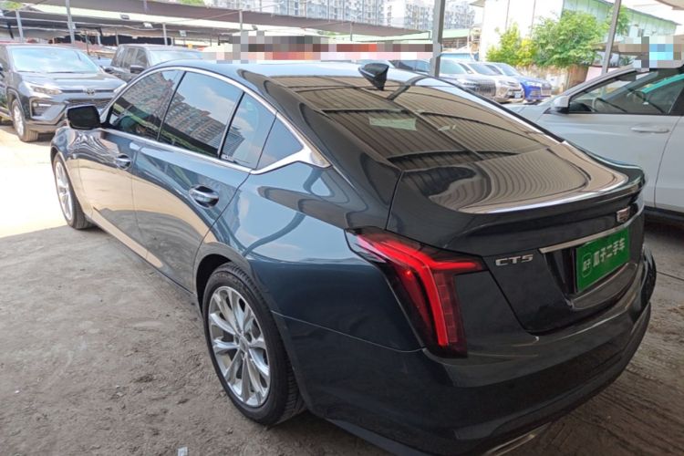 Used Cadillac CT5 2021 28T Luxury Model Rear Left 45 Deg