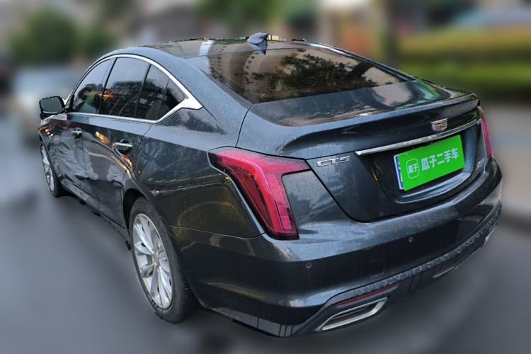 Used Cadillac CT5 2021 28T Luxury Model Rear Left 45 Deg