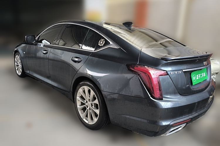 Used Cadillac CT5 2021 28T Luxury Model Rear Left 45 Deg