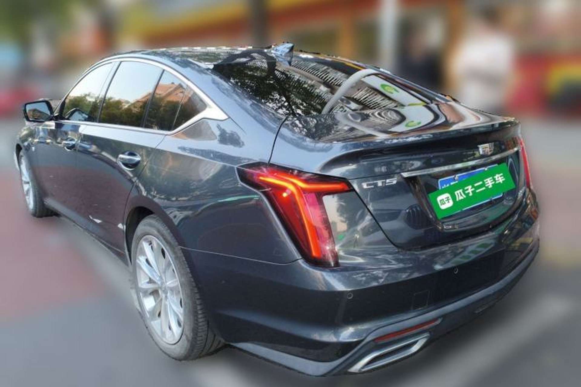 Used Cadillac CT5 2021 28T Luxury Model Rear Left 45 Deg