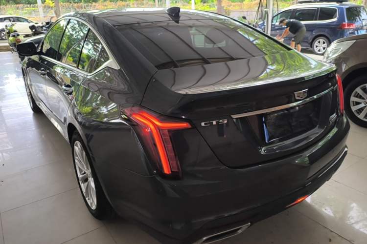 Used Cadillac CT5 2021 28T Luxury Model Rear Left 45 Deg