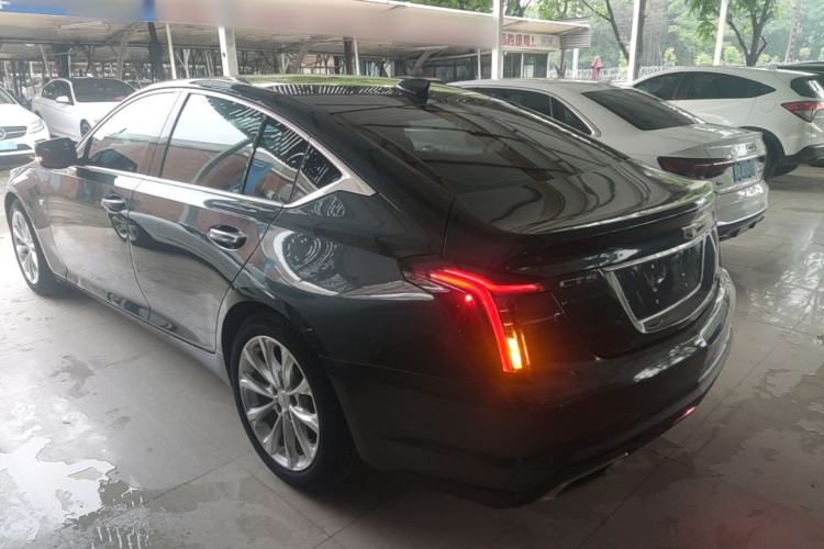 Used Cadillac CT5 2021 28T Luxury Model Rear Left 45 Deg