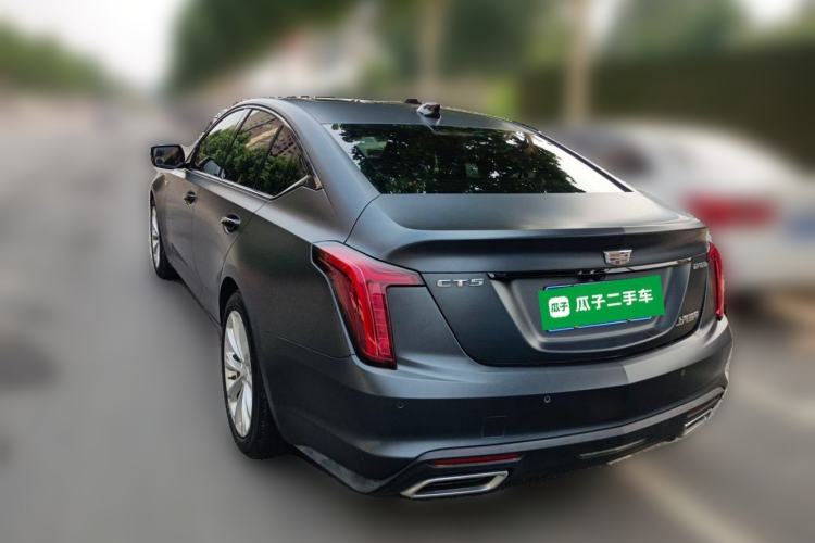 Used Cadillac CT5 2021 Revised 28T Luxury Version Rear Left 45 Deg