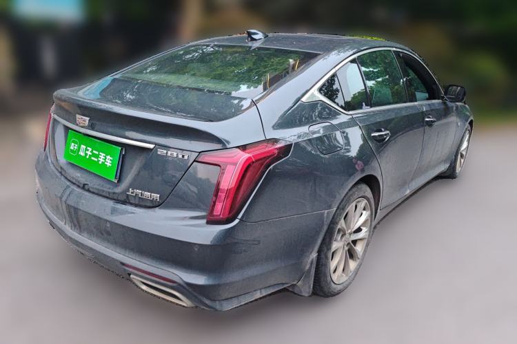 Used Cadillac CT5 2021 28T Luxury Model Rear Right 45 Deg