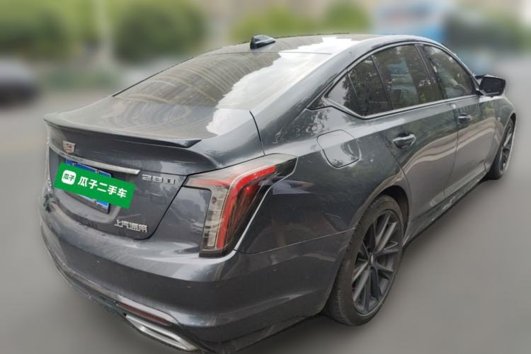 Used Cadillac CT5 2021 28T Platinum Sport Model Rear Right 45 Deg