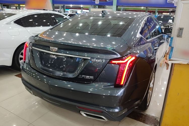 Used Cadillac CT5 2021 28T Luxury Model Rear Right 45 Deg