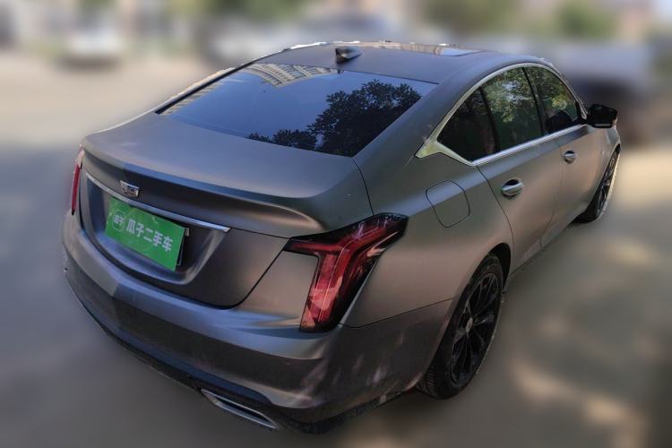 Used Cadillac CT5 2021 28T Luxury Model Rear Right 45 Deg