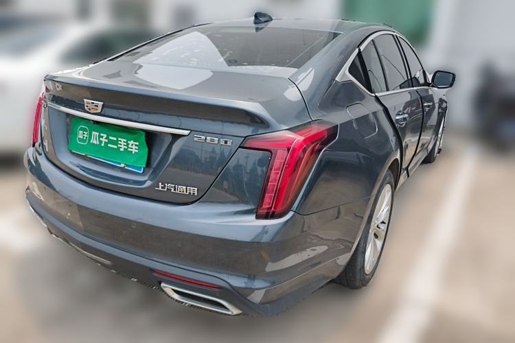 Used Cadillac CT5 2021 28T Luxury Model Rear Right 45 Deg