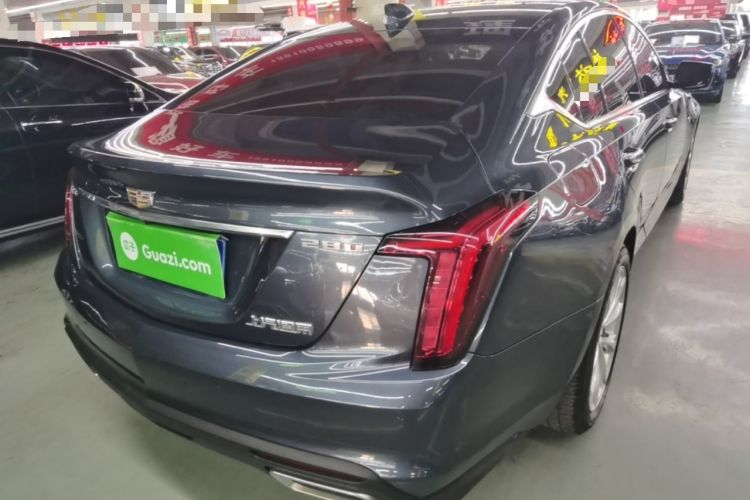 Used Cadillac CT5 2021 Revised 28T Luxury Version Rear Right 45 Deg