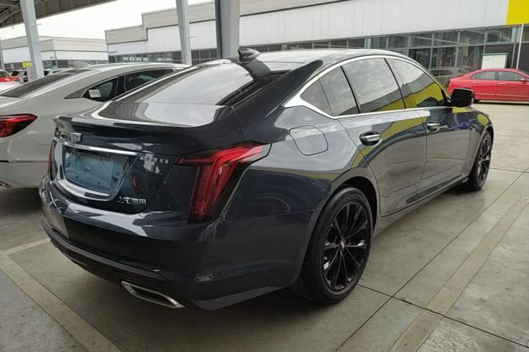Used Cadillac CT5 2021 28T Luxury Model Rear Right 45 Deg