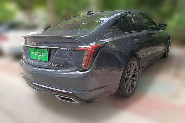 Used Cadillac CT5 2021 28T Platinum Sport Model Rear Right 45 Deg