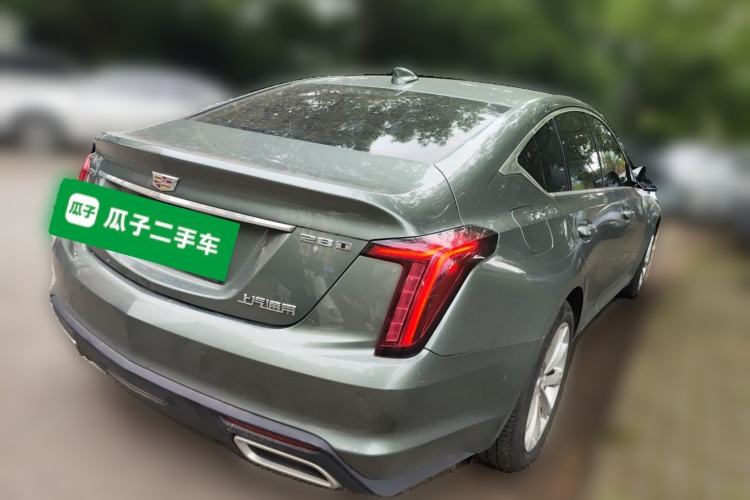 Used Cadillac CT5 2021 28T Advanced Sport Model Rear Right 45 Deg