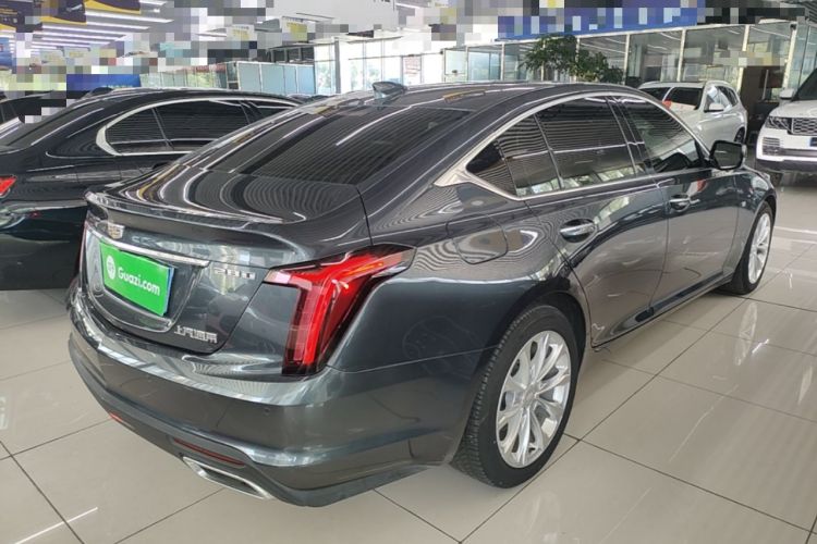 Used Cadillac CT5 2021 Revised 28T Luxury Version Rear Right 45 Deg