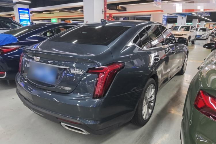 Used Cadillac CT5 2021 Revised 28T Luxury Version Rear Right 45 Deg