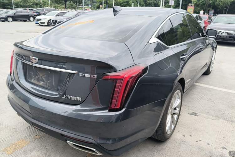 Used Cadillac CT5 2021 Revised 28T Luxury Version Rear Right 45 Deg