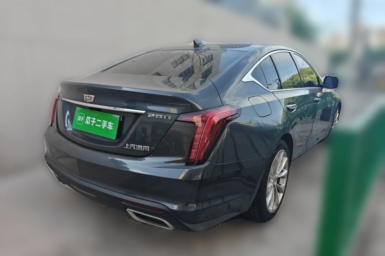Used Cadillac CT5 2021 28T Luxury Model Rear Right 45 Deg