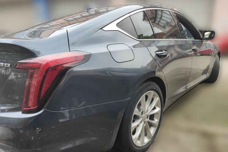Used Cadillac CT5 2021 28T Luxury Model Rear Right 45 Deg