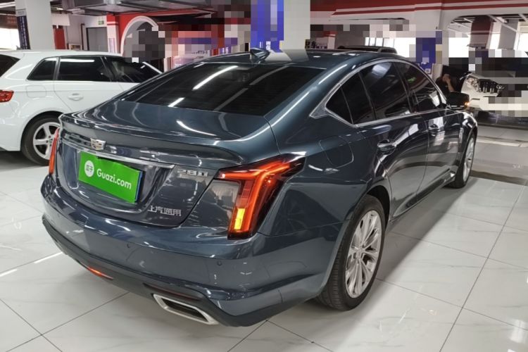 Used Cadillac CT5 2021 28T Luxury Model Rear Right 45 Deg