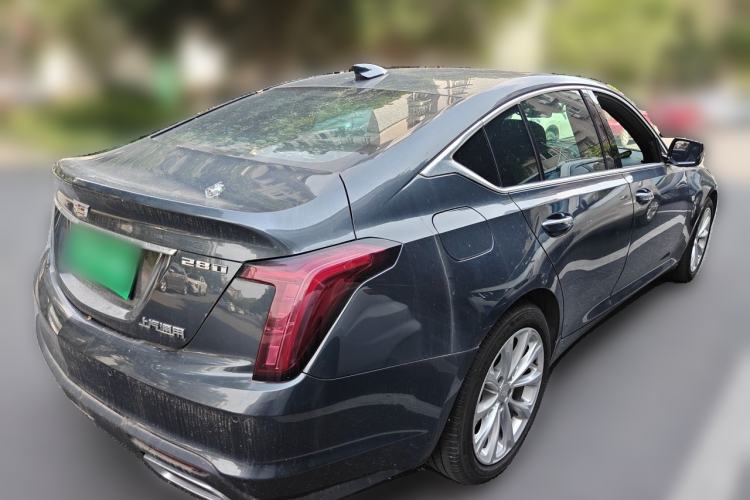 Used Cadillac CT5 2021 28T Luxury Model Rear Right 45 Deg