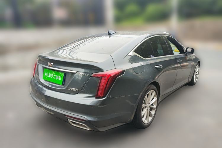 Used Cadillac CT5 2021 Revised 28T Luxury Version Rear Right 45 Deg