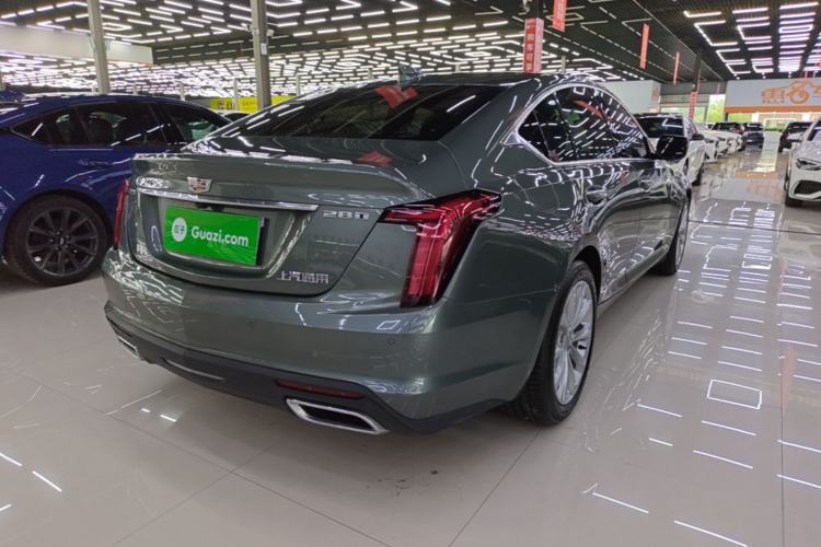 Used Cadillac CT5 2021 Revised 28T Luxury Version Rear Right 45 Deg