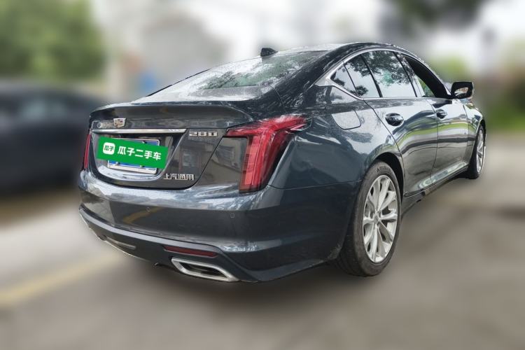 Used Cadillac CT5 2021 28T Luxury Model Rear Right 45 Deg