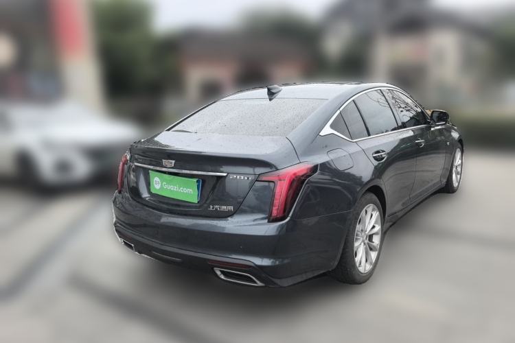 Used Cadillac CT5 2021 28T Luxury Model Rear Right 45 Deg