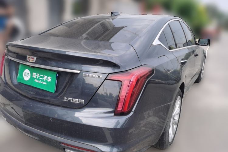 Used Cadillac CT5 2021 28T Luxury Model Rear Right 45 Deg