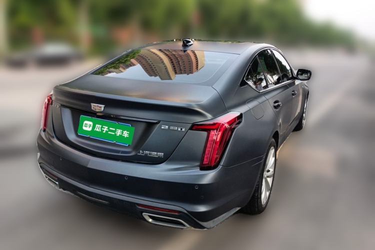 Used Cadillac CT5 2021 Revised 28T Luxury Version Rear Right 45 Deg