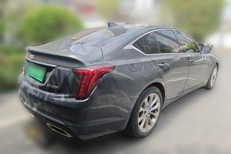 Used Cadillac CT5 2021 28T Luxury Model Rear Right 45 Deg