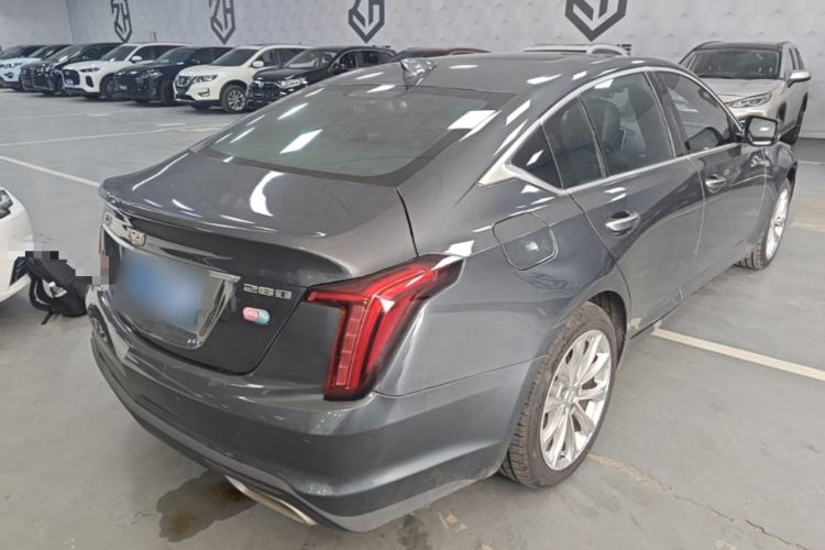 Used Cadillac CT5 2021 28T Luxury Model Rear Right 45 Deg