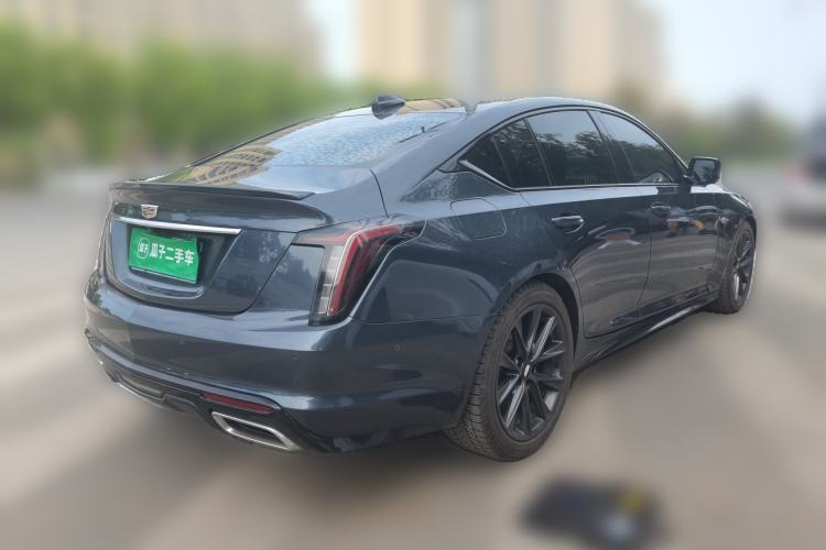 Used Cadillac CT5 2021 28T Platinum Sport Model Rear Right 45 Deg