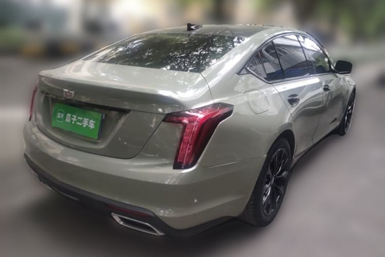 Used Cadillac CT5 2021 28T Luxury Model Rear Right 45 Deg
