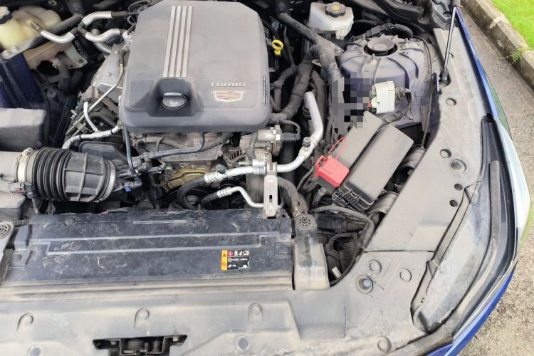 Used Cadillac CT5 2021 28T Luxury Model Engine Bay Left