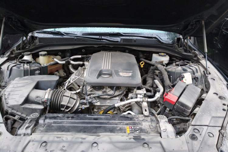 Used Cadillac CT5 2021 Revised 28T Luxury Version Engine Bay Left