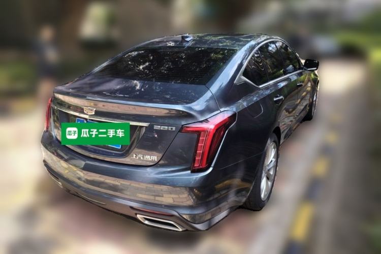 Used Cadillac CT5 2021 28T Luxury Model Rear Right 45 Deg