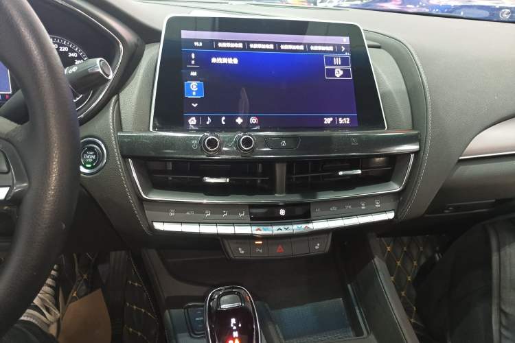 Used Cadillac CT5 2021 28T Luxury Model Audio And AC Panel